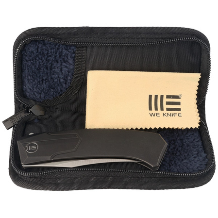 Nóż składany WE Knife Shuddan Black Titanium, Satin Finish CPM 20CV by Rafal Brzeski (WE21015-1)