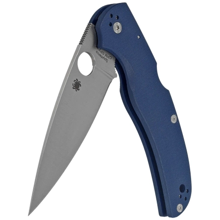 Nóż składany Spyderco Native Chief Cobalt Blue G10, Satin CPM SPY27 by Sal, Eric Glesser (C244GPCBL)