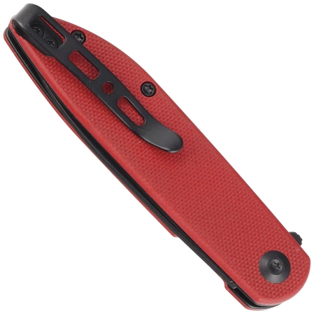 Nóż składany Sencut Bocll II Burgundy G10, Black Stonewashed D2 by Brad Zinker (S22019-3)