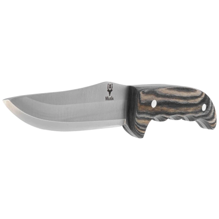 Muela Outdoor-12M Knife Evergreen Pressed Wood, Satin X50CrMoV15
