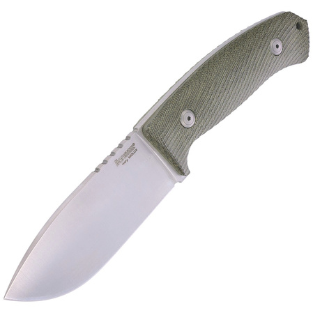 Nóż LionSteel M3 Green Canvas Micarta, Satin Niolox by Michele Pensato (M3 CVG)