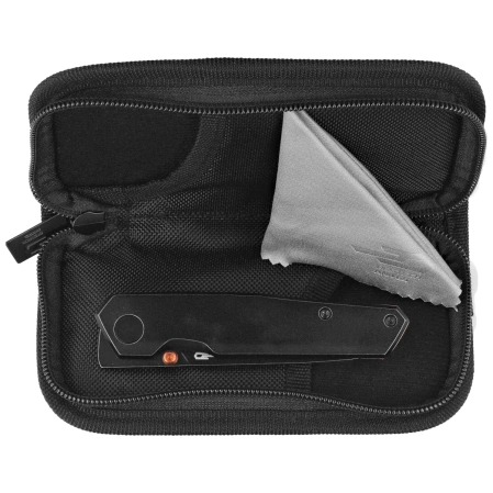 Nóż składany Bestech VK-Kuze Black Titanium, Black Stonewashed MagnaCut by Vulpex Knives (BT2504C)