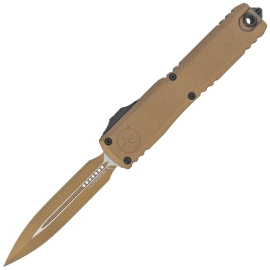 Nóż automatyczny OTF Microtech Ultratech Gen III ZBP D/E Burnt Bronze Cerakote Aluminium, Burnt Bronze Cerakote M390MK by Tony Marfione (1122-1UB-C19Z4)