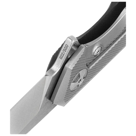 Nóż składany Decor Habitat Third Thunder LE No 022/500 Black G10/Titanium, Satin/ Stonewashed D2 (K4105)