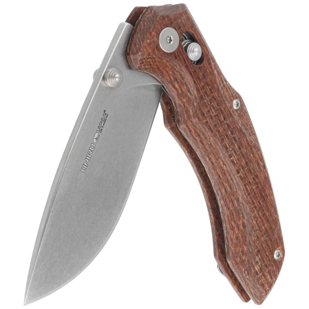 Nóż składany Viper Oniro Brown Burlap Micarta, Stonewashed MagnaCut by Denis Simonutti (V6012IM)