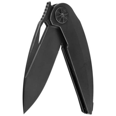 Nóż składany Rike Knife Tissot 2 Black DLC Titanium, Black DLC M390 (RK-Tissot 2-B)