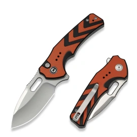 Civivi Vexron Knife Orange-Black G10, Satin 14C28N (C24066-3)