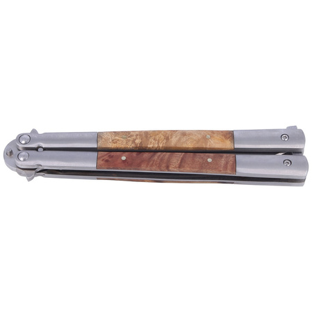Nóż motylek Böker Magnum Balisong Wood Large (06EX405)
