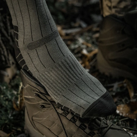 M-Tac Ranger Tactical Socks, Olive (SHKLV-SHKR-TACT-RNG-43-45)