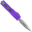 Nóż automatyczny OTF Microtech UTX-85 Gen IV D/E Purple Aluminium, Stonewashed M390MK by Tony Marfione (12324-10PU)