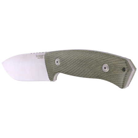 Nóż LionSteel M3 Green Canvas Micarta, Satin Niolox by Michele Pensato (M3 CVG)