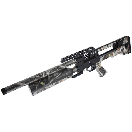Reximex Throne Gen 2 G1 Camo 4.5mm PCP Air Rifle with Regulator and Sound Moderator
