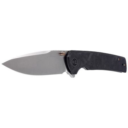 WeKnife Subjugator Gray Titanium/Marble Carbon Fiber, Satin CPM 20CV (WE21014D-1)