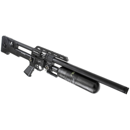 Wiatrówka PCP Reximex Throne Gen 2 Carbon 4.5 mm z regulatorem i tłumikiem