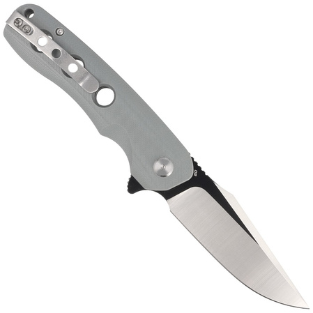 Nóż składany Bestech Arctic Grey G10, Black / Satin D2 (BG33C-1)