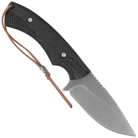 Nóż myśliwski Martinez Albainox Spanish Hound Dog Zebra Wood, Satin 3Cr13Mov (32801)