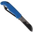 MAC Coltellerie Boat 2 Sailing Knife Blue PP/TPE,  Satin W 1.4034 (MC BOT2.B)