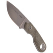 Viper Knife Berus1 Green Canvas Micarta, Stonewashed by Rumici (VT4012CG)