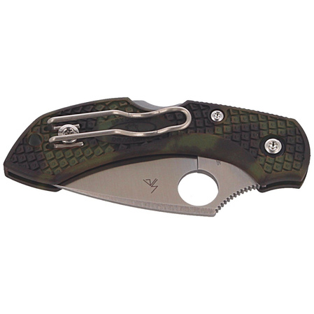 Spyderco Dragonfly 2 FRN Zome Green, Plain VG-10 (C28ZFPGR2)