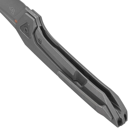 Bestech VK-Navi Knife Dark Titanium, Dark Bead Blasted / Stonewashed MagnaCut by Vulpex Knives (BT2404B)