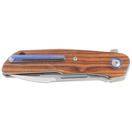 Nóż składany MKM Clap Santos Wood, Satin M390 by Bob Terzuola (MK LS01-S)
