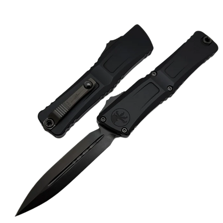 Nóż automatyczny OTF Microtech Combat Troodon Gen III D/E Signature Shadow DLC Aluminium, Shadow DLC M390MK by Tony Marfione (1142-1DLCTSH)