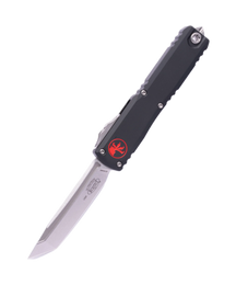 Microtech Ultratech Gen III ZBP T/E RSK OTF Knife Black Aluminum, Stonewashed M390MK by Tony Marfione (1123-10RSK)
