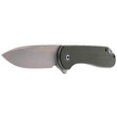 Nóż składany CIVIVI Elementum Flipper Dark Green Micarta, Satin Finish (C907T)
