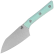 Microtech Santoku Knife 4.2'' Caribbean Blue G10, Stonewashed M390MK (3300-10CA)