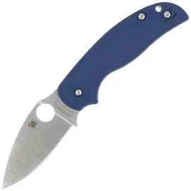 Nóż składany Spyderco Sage 5 Cobalt Blue G10, Satin CPM SPY27 by Sal Glesser (C123GPCBL)