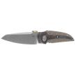 Bestech Prydwen Knife Bronze Titanium/Dark Matter Copper Fat Carbon, Stonewashed/Satin MagnaCut by Kombou (BT2409B)