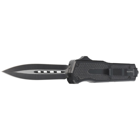 Dulotec OTF Knife Aluminium / Carbon Fiber, Two-Tone Finish 3Cr13MoV (K184A)