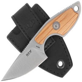 MKM Mikro 1 Knife Olive Wood, Satin M390 by Jesper Voxnæs (MK MR01-O)