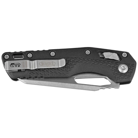 Nóż składany Microtech MSI S/E Ram-Lok Black Tri-Grip Polymer, Stonewashed P/S M390MK by Tony Marfione (210T-11PMBK)