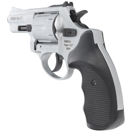BAS Voltran Ekol Viper 2.5'' White cal. alarm revolver .22 Long Blanc