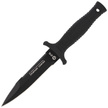 K25 Botero Boot Knife Black Rubber, Black Titanium 7Cr17Mov (31825)