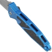 Microtech Socom Elite T/E-M Blue Aluminum, Apocalyptic M390 by Tony Marfione (161-10APBL)