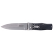 Nóż sprężynowy Mikov Predator Black ABS, Stonewashed N690 (241-BH-1/STN/KLIP)