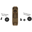 ESP Swiveling Single-row MOLLE Clip 360°, Khaki (UBC-04-1 KH)