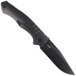 Bestech Keen II Black-Orange G10/Titanium, Black Stonewashed CPM S35VN by Koens Craft knife (BT2301F)