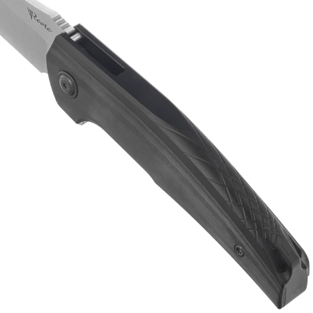 Reate Jack Jr. Knife Black Aluminium, Satin S30V (Jack Jr. BKAL SAT BKAL)