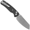 Bestechman Cicada's Wing Knife Black G10, Stonewashed 10Cr15MoV (BMK06I)