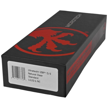 Nóż automatyczny OTF Microtech Ultratech Gen III ZBP D/E Natural Clear Aluminium, Black M390MK by Tony Marfione (1122-1NC)