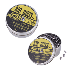 Apolo Air Boss Domed Field Target  AirGun Pellets .22/5.5 mm, 500 pcs 1.15g/18.0gr (30205)