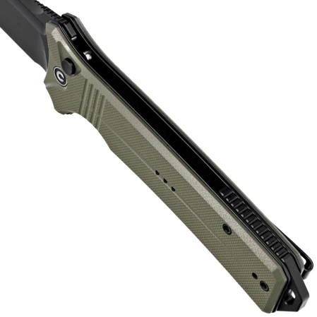 Civivi Neurohaptic Knife OD Green G10, Black Stonewashed Nitro-V (C23080-3)