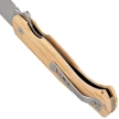 Fox Knife Eastwood Tiger Olive Wood, Satin CPM S90V by Gudy Van Poppel (FX-524 OL)
