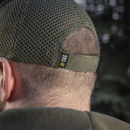 Czapka z daszkiem M-Tac Mesh Flex Rip-Stop, Army Olive (40569062)