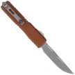 Microtech Ultratech Gen IV S/E OTF Knife Brown Aluminum, Apocalyptic M390MK by Tony Marfione (11214-10APBN)
