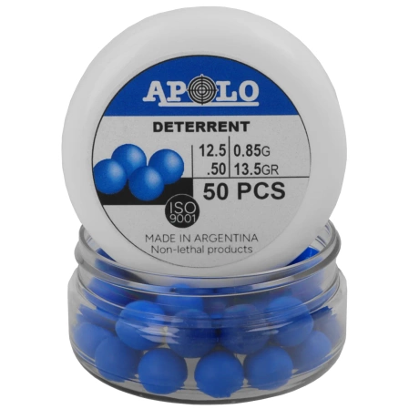 Apolo Deterrent Poly Light .50 cal polymer rounds, 0.85 g, 50 pcs