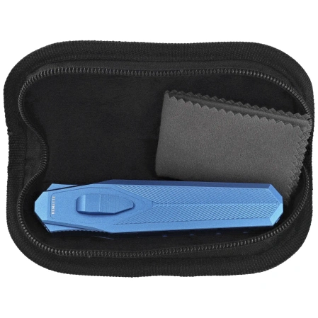 Remette RT-Swordfish T Knife Blue Aluminum/Fat Carbon, Ceramic Sandblasted S35VN (ZL103D7)